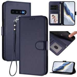Luxury Casing For Samsung Galaxy S20 FE Note 10+ S9 Plus Note 9 S10 Plus S7 Edge S8 Plus S10+ S9+ S8+ Slim Book Wallet Leather Card Slot Flip Skin Protect Stand Cover Case