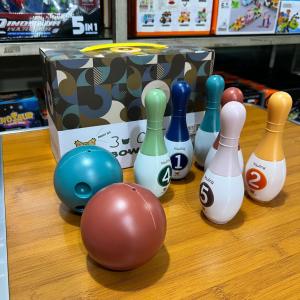 MIRACLE ONLINE SHOP Mainan Anak Bowling isi 6pcs + 2 pcs Bola Plastik Premium