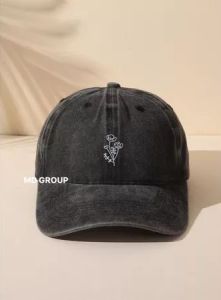 Topi Baseball NEW YORK VINTAGE MADE Pria Dan Wanita Terbaru Motif Denim Wash Trend 2025