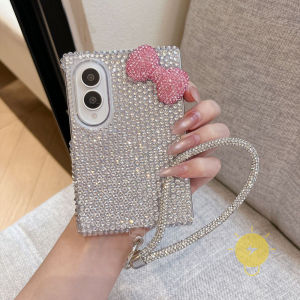For Z Fold 8 Ultra Case TPU Butterfly Bowknot Chain Keychain Phone Case For SAMSUNG Galaxy  Z Fold 8 7 6 5 4 3 Cover Aesthetic Korean Cute