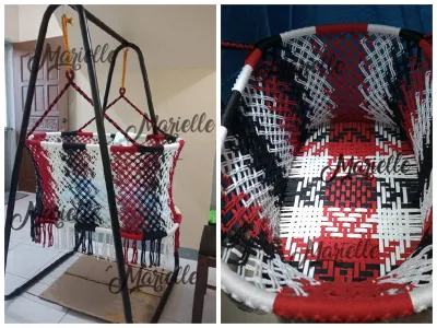 Super pino Masinsin baby duyan with metal Stand and SWING CHAIR