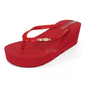 Ardiles Tefiti Sandal Jepit Wedges Kasual Wanita