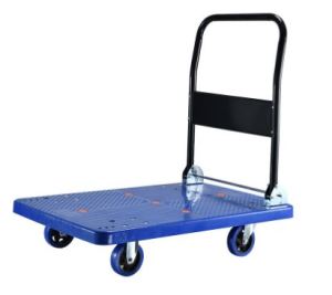 Xe Kéo Hàng Sàn Nhựa Khung Sắt Trọng Tải 200kg Xe Kéo Hàng Gấp Gọn Mới