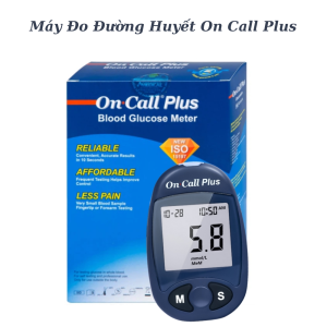 [ƯU ĐÃI LỚN] Máy Đo Đường Huyết On Call Plus Xuất Xứ Mỹ – Máy Đo Tiểu Đường Thiết Bị Y Tế Đáng Tin Cậy