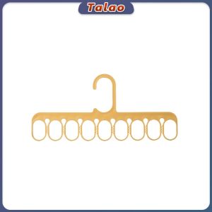 9 Hole Hanger Multi-functional Non-Slip Clothes Hangers Windproof Drying Rack for Socks Bras Hats Storage Hanger Hooks
