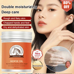 Natural Horse Oil Moisturizing Hand Cream Anti Crack Protection Dry Skin Nourishment