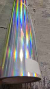 LASER CHROME SILVER Car / MC WRAP STICKER