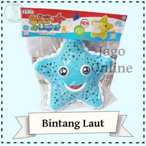 Mainan Anak Balita Cewek Cowok Bintang Laut Nyala Lampu Musik Gerak