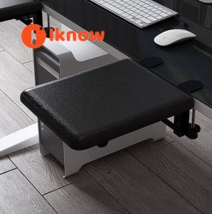 I know Computer Arm Rest for Desk Collapsible Arm Rest Support for Computer Desk Ergonomic Arm Rest Extender Rotating Mouse Pad Holder for Table Office Desk