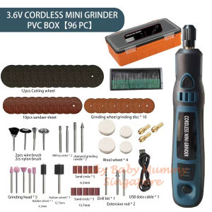 Cordless Mini Grinder / Electric Grinder Kit / Multifunctional Screwdriver / Rechargeable Mini Drill Local Stock