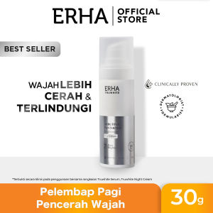 ERHA Truwhite Arbutin & Panthenol Brightening Day Cream 30g - Pelembab Pencerah Wajah