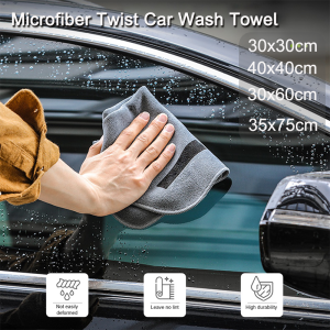 Brightbling Microfiber High-end Auto Wash Towel Car Cleaning Drying Cloth Hemming Car Care Cloth Detailing Car Wash Towel