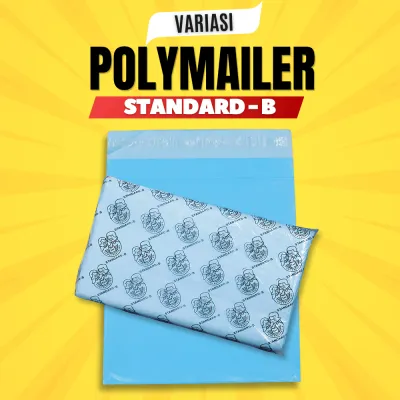 Fumu Kantong Plastik Packing Polymailer LDPE Olshop 17X30CM HITAM / Plastik Packing Online Shop Plastik Tebal Termurah Grosir