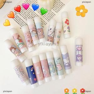[COD] yixiayun Cute Cartoon Solid Glue Stick Strong Adhesives Non-toxic Sealing Stickers Mini Student Stationery Office School Supplies for Students Kids