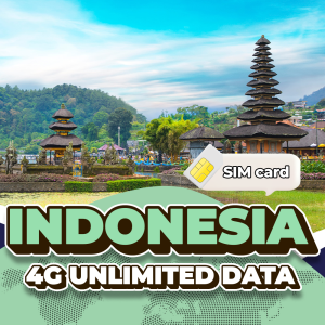 5G Indonesia Travel Sim Card Best Price 4G High Speed Unlimited Data