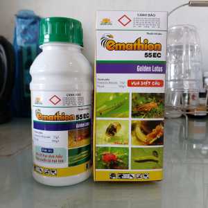Thuốc trừ sâu Emathion 55EC (100ml) Đặc t rị: Bọ trĩ Sâu cuốn lá Sâu tơ..