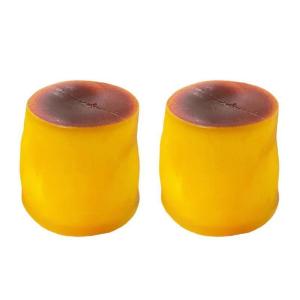 Squishy Caramel Pudding Squeeze Toy Handmade Stress Ball Fidget Toys Food-shaped Pudding ASMR Sensory Stress Relief Toys for Adults Gift
