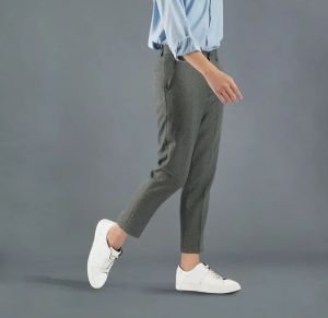 PROMO - Ankle Pants Pria Dewasa Celana Kantor Slim Fit Size 27-38 / Celana panjang bahan aldebaran terkini