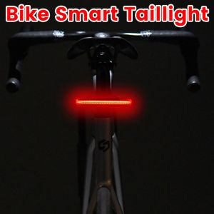 Bike Rear Light LED Taillight 500Mah Powerful Lighting Bicycle Tail Light Waterproof Rear Light USB Rechargeable Cycling Accessories
