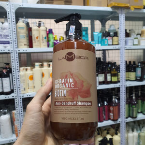 Dầu gội KERATIN LAMBOR 1000ml-  Sạch Gàu Ngăn Dầu Chống Gãy Rụng Phục Hồi Nang Tóc Siêu Mượt