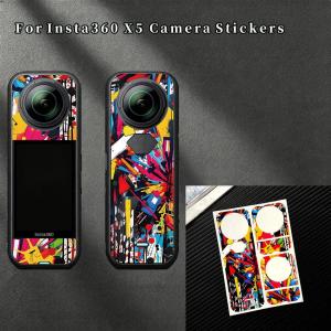Suitable for Insta360 X5 Motorcycle Riding Camera Graffiti Sticker Waterproof Vinyl Decorative Decal