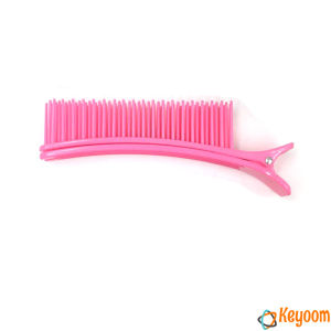 KM กิ๊ฟหนีบผมย้อมสีผม พร้อมหวี DIY สําหรับร้านทําผม อุปกรณ์จัดแต่งทรงผม hair clip