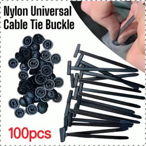 Rope Buckle Environmental Friendly Anti-aging Cable Tie Buckle Anti-slip Easy Installation