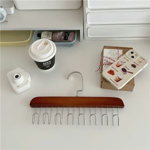 Móc Gỗ Treo Đồ Lót Khăn Thắt Lưng Cà Vạt Áo 2 Dây Đa Năng Tiện Dụng-Cozy520