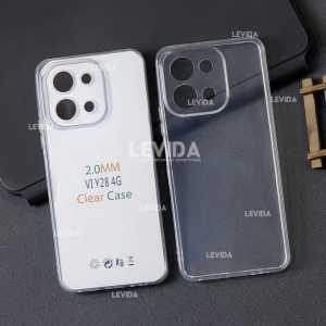 Vivo Y28 4G Premium Tpu 2.0mm Softcase Silikone Super Bening Clear Case Vivo Y28 4G