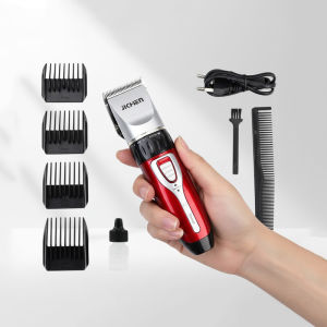 Máy Cắt Tóc Gia Đình Không Dây Lưỡi Thép Sắc Mịn Kèm 4 Đầu Cữ Tông Đơ Cắt Tóc Cắt Tóc Nhanh Êm Ái