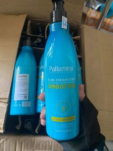 Gel Bóp Tóc Xoăn Kem Xả Khô Tạo Sóng Xoăn Pallamina 500ML