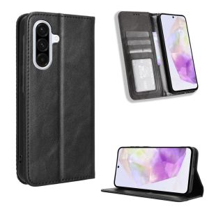 For Samsung Galaxy A57 A37 A27 A07 A17 A56 A36 A26 A06 A16 5G Phone Case Magnetic Leather Wallet Soft TPU Card Slot Flip Cover Casing