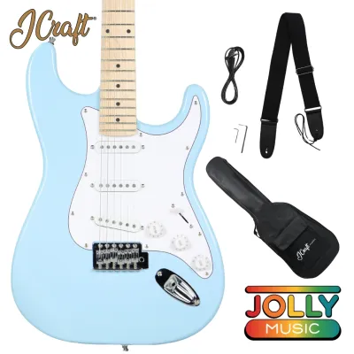 JCraft S-1 Stratocaster Electric Guitar with FREE Gigbag