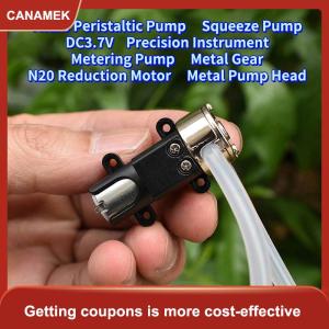 【CANAMEK】 Micro nhu động đo bơm DC 3.7V N20 đầy đủ kim loại bánh răng mini bơm cho chất lỏng xà phòng máy rút tự động hóa nhà dự án