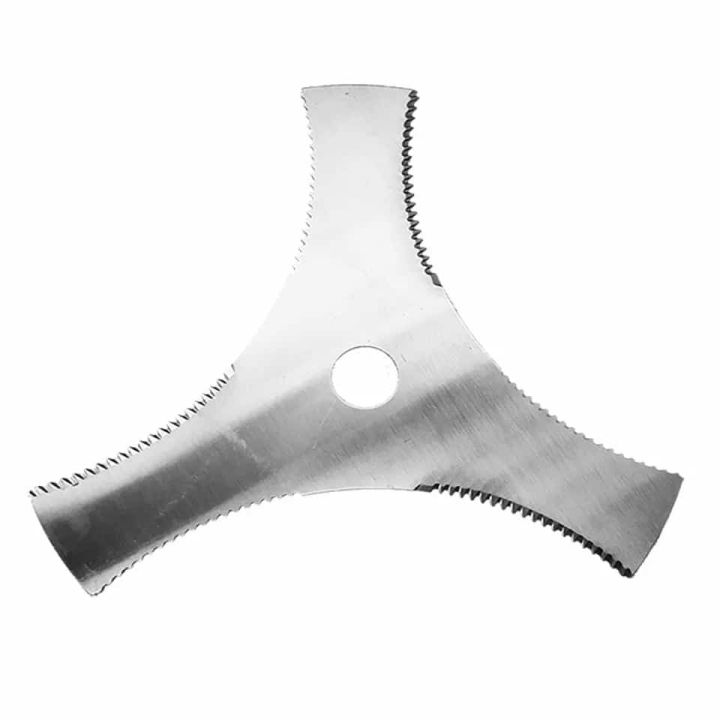 ใบมีดตัดหญ้า 3 ฟัน ฟันเลื่อย ขนาด 8.5 นิ้ว
