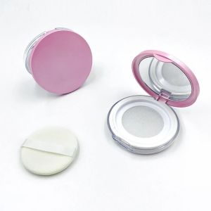 3 colors | Portable 5g Loose Powder Makeup Container with Puff and Flip-cover Powder with Sifter Jar