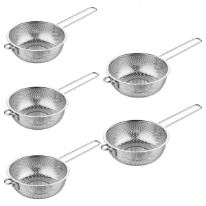 Rây bằng thép không gỉ Lọc gạo chao hoàn hảo để thoát nước hiệu quả sử dụng nhà bếp và lọc trái cây