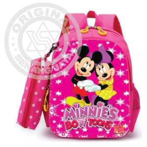 # MallKita Tas Sekolah Anak Perempuan SD TK Mikky minny 2in1 Tas Ransel Sekolah Anak Wanita terbaru