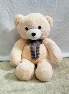 Dreamtoys96 Boneka Sit Aniimal Boneka Panda Bear Rabbit Monkey Pita Kotak-Kotak L