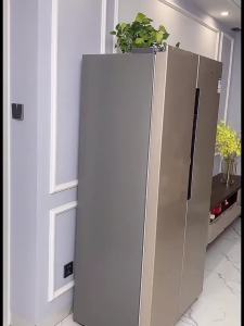 Refrigerator storage rack multifunctional side hanging rack kitchen tissue cling film bag seasoning storage rack household products