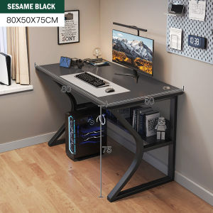 Curved Frame Steel Wood Computer Table E-sport Design Study Desk Home Office Desk Gaming Table Fireheart Warrior
