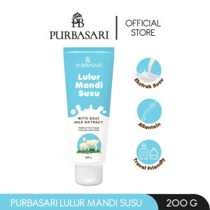 PURBASARI Lulur Mandi Susu / Milk Body Scrub 200g