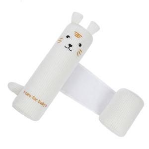 Trẻ sơ sinh bên gối ngủ cho bé đầu điều chỉnh được đệm nghỉ ngơi in hoạt hình thiết kế vải mềm cho 0-12 tháng