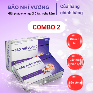 BẢO NHĨ VƯƠNG - Hết ù tai ve kêu trong tai ù 1 bên tai ù tai lâu ngayù tai trái ù tai phải suy giảm thính giác điếc tai nặng tai đau tai COMBO 2