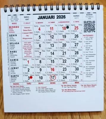 KALENDER MEJA BALI 2026 BANGBANG GDE RAWI