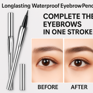 Distinctive Wild Brow DualEnded Brow Pencil Waterproof SmudgeProof NaturalLooking Precision Eyebrow Makeup For Everyday Use