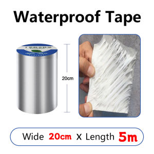 Thickened Self-Adhesive Butyl Waterproof Tape Sun & Frost Resistant Roof Wall Crack Leak Repair Sealant Tape