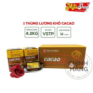 1 Thùng Lương Khô Cacao 4.2kg Lương Khô Quân Đội Việt Nam
