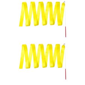 Múa lụa Streamer băng dính ruy băng Thể dục dụng cụ đầy màu sắc cho trẻ em nhảy múa nghệ thuật và thể dục nhịp điệu