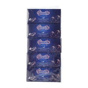 Beautex 4Ply Luxurious Facial Tissue 5 Boxes x 100 Sheets